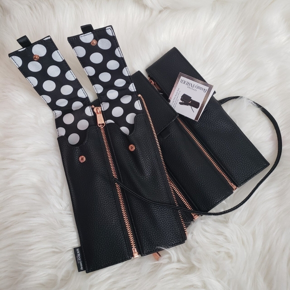 ❤️NEW Sephora Roll It Up PRO Black Travel Cosmetic Makeup Brush Travel Case - Picture 2 of 6